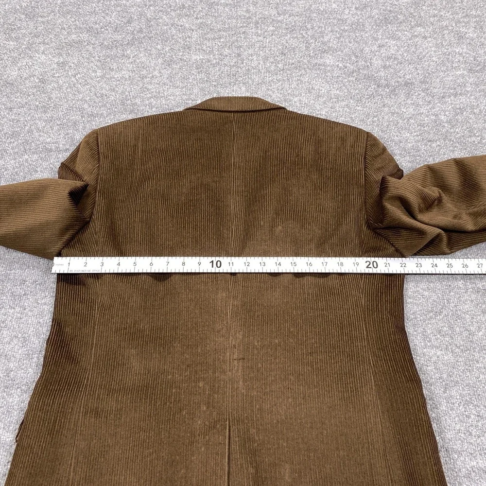 Jos. A. Bank Sport Coat Mens 42 Brown‎ Corduroy Wool Silk Single-Breasted Blazer